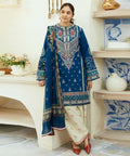 3PC Lawn Embroidered Shirt With Digital Printed Jauqard Dupatta - 5033 - Sapphire Studios