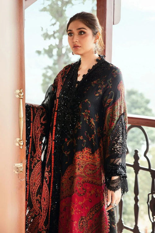 3PC LAWN PRINTED SHIRT WITH VOILE PRINTED DUAPTTA - 4017 - Sapphire Studios