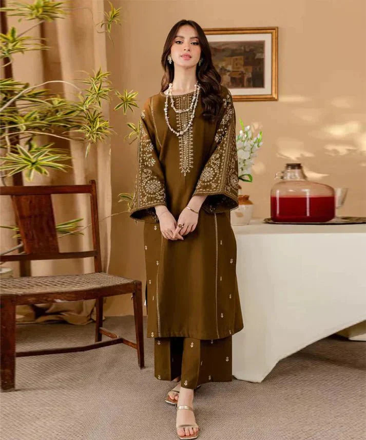 Lawn 2PC Embroidered - 5006 - Sapphire Studios