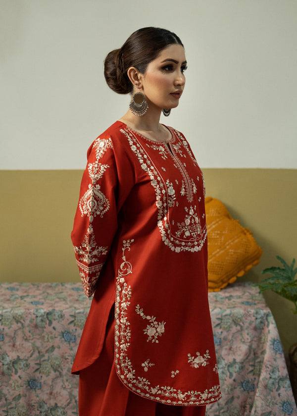 Lawn - 2PC Embroidered Suit - 5254 - Sapphire Studios