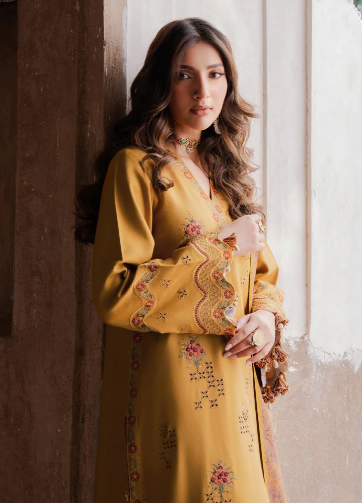 Lawn - 3PC Chikankari Embroidered With Digital Printed Jacquard Dupatta - 5044 - Sapphire Studios