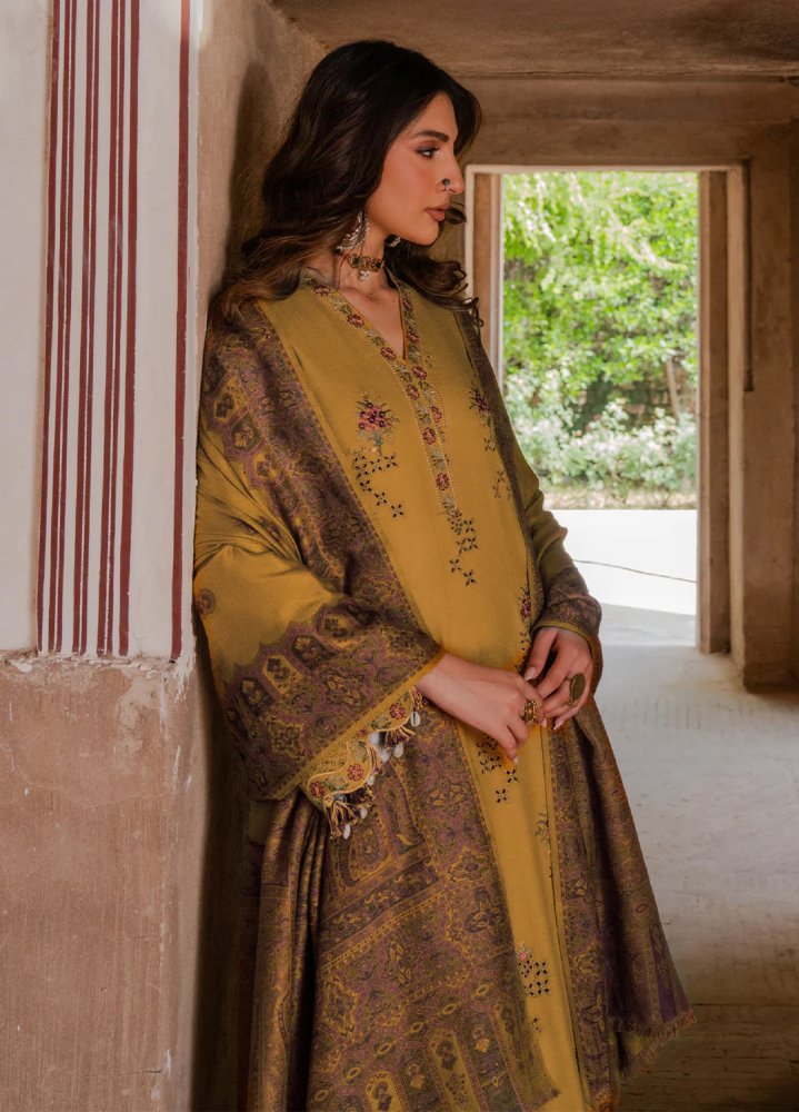 Lawn - 3PC Chikankari Embroidered With Digital Printed Jacquard Dupatta - 5044 - Sapphire Studios