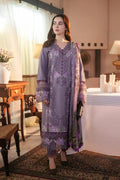 Lawn - 3PC Chikankari Embroidered With Digital Printed Jacquard Dupatta - 5189 - Sapphire Studios
