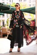 Lawn - 3PC Chikankari Embroidered With Digital Printed Jacquard Dupatta - 5303 - Sapphire Studios
