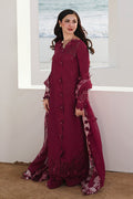 Lawn - 3PC Chikankari Embroidered With Organza Embroidered Dupatta - 5219 - Sapphire Studios
