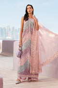Lawn - 3PC Chikankari Embroidered With Silk Embroidered Dupatta - 5296 - Sapphire Studios
