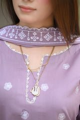 Lawn - 3PC Embroidered Shirt with Chiffon Embroidered Dupatta - 5136 - Sapphire Studios