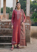 Lawn - 3PC Embroidered Shirt with Digital Printed Jacquard Dupatta - 5053 - Sapphire Studios