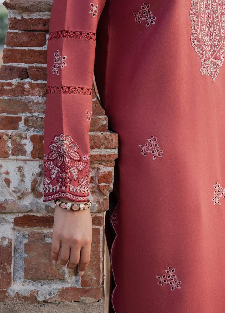 Lawn - 3PC Embroidered Shirt with Digital Printed Jacquard Dupatta - 5053 - Sapphire Studios