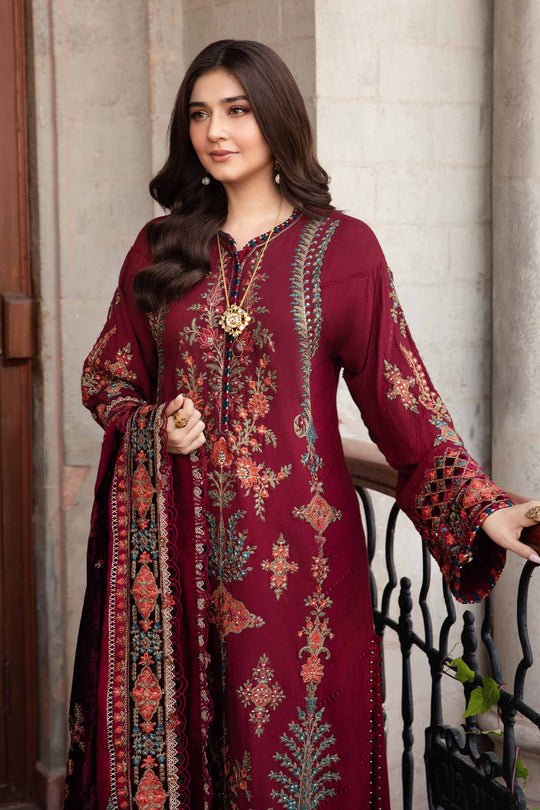 Lawn - 3PC Embroidered Shirt with Digital Printed Jacquard Dupatta - 5164 - Sapphire Studios