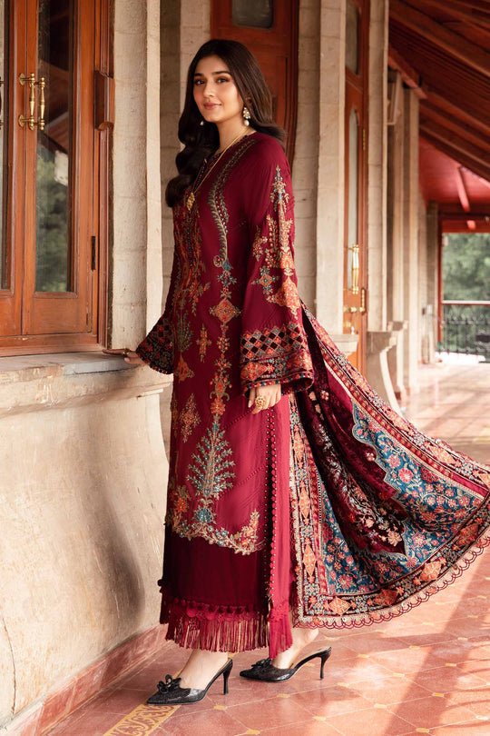 Lawn - 3PC Embroidered Shirt with Digital Printed Jacquard Dupatta - 5164 - Sapphire Studios