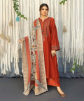 Lawn 3PC Embroidered Shirt with Digital Printed Jacquard Dupatta - 5184 - Sapphire Studios