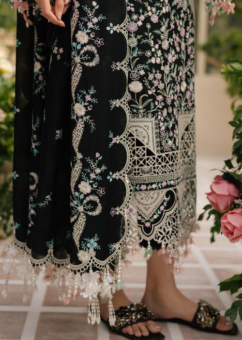 Lawn - 3PC Embroidered Shirt With Khadi Net Embroidered Dupatta - 5216 - Sapphire Studios
