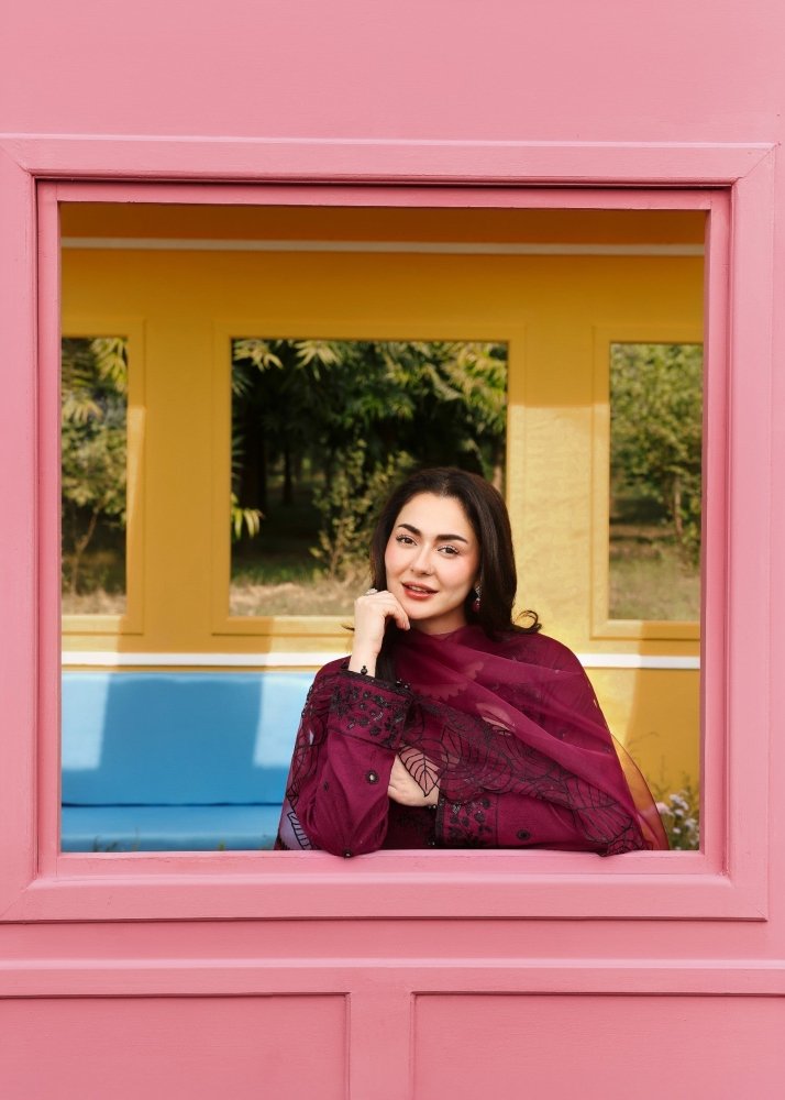 Lawn - 3PC Embroidered Shirt With Khadi Net Embroidered Dupatta - 5273 - Sapphire Studios