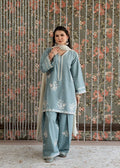 Lawn - 3PC Embroidered Shirt With Khadi Net Embroidered Dupatta - 5313 - Sapphire Studios