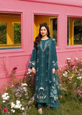 Lawn - 3PC Embroidered Shirt With Khadi Net Printed Dupatta - 5263 - Sapphire Studios