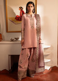 Lawn - 3PC Embroidered Shirt With Khadi Net Sequins Embroidered Dupatta - 5101 - Sapphire Studios