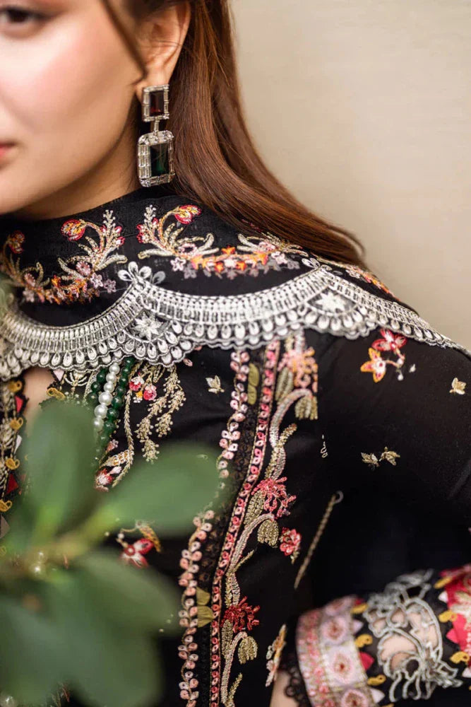 Lawn - 3PC Embroidered Shirt with Organza Embroidered Dupatta - 5176 - Sapphire Studios