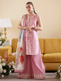 Lawn - 3PC Embroidered With Chiffon Digital Printed Dupatta - 5224 - Sapphire Studios