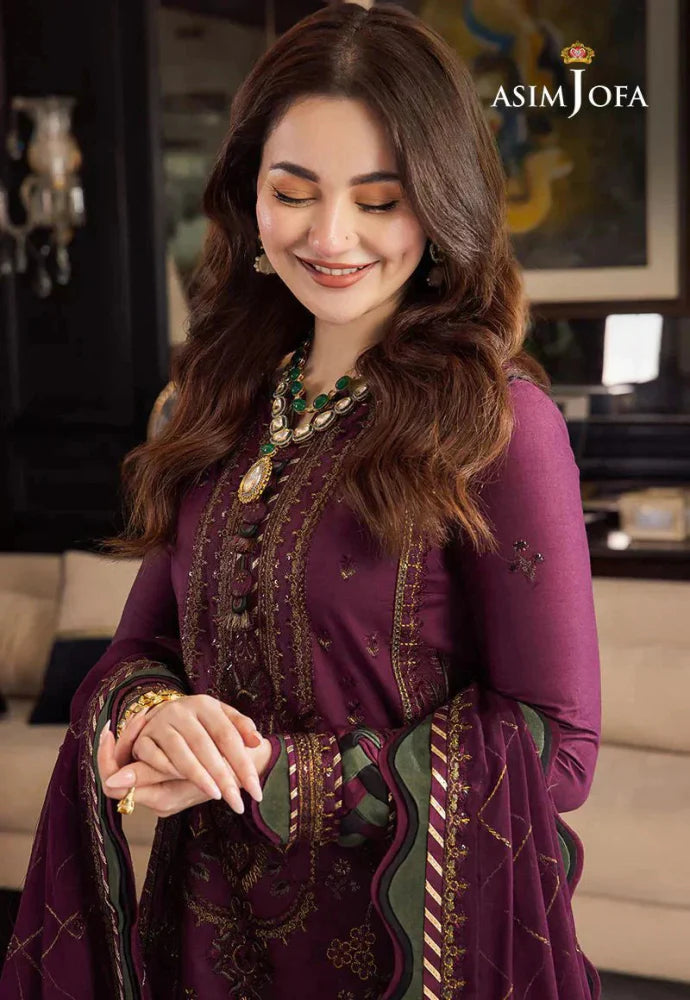Lawn 3PC Embroidered With Chiffon Embroidered Dupatta - 5015 - Sapphire Studios