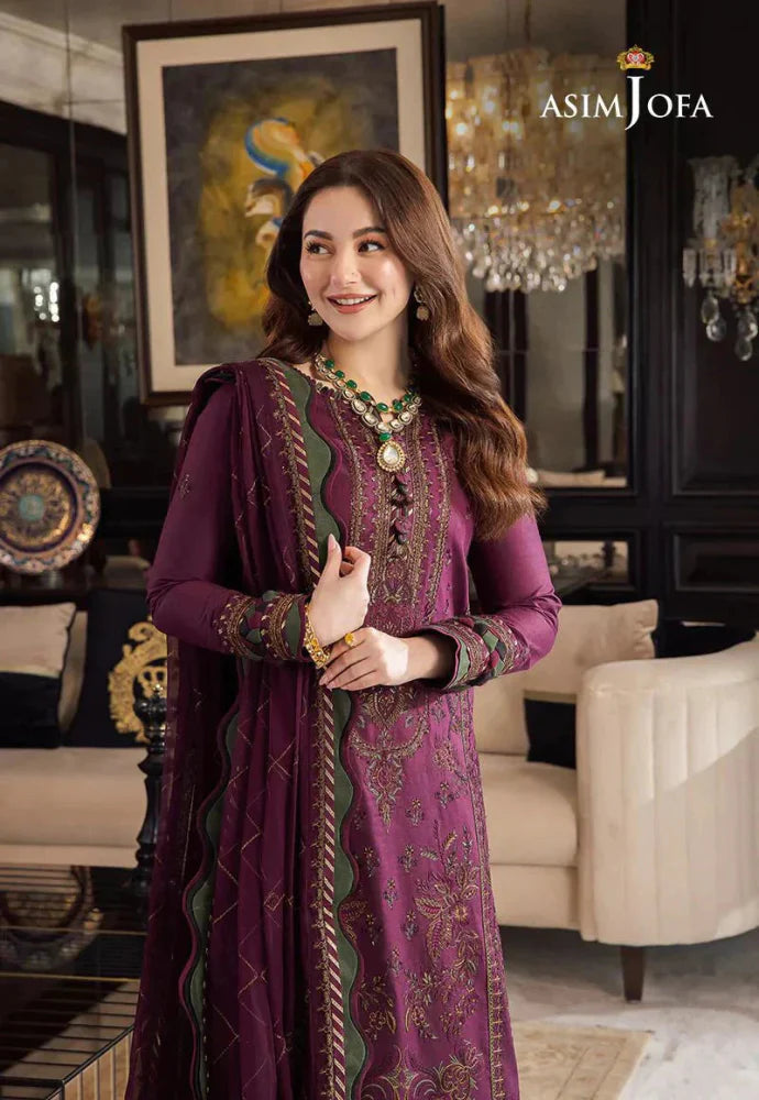 Lawn 3PC Embroidered With Chiffon Embroidered Dupatta - 5015 - Sapphire Studios