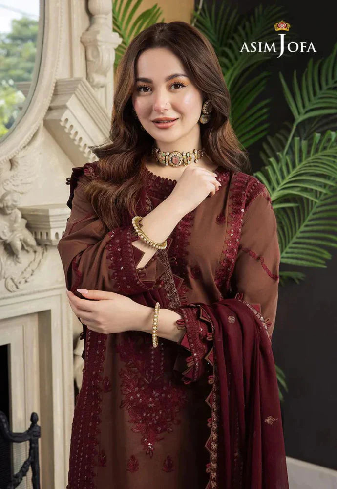 Lawn 3PC Embroidered With Chiffon Embroidered Dupatta - 5016 - Sapphire Studios