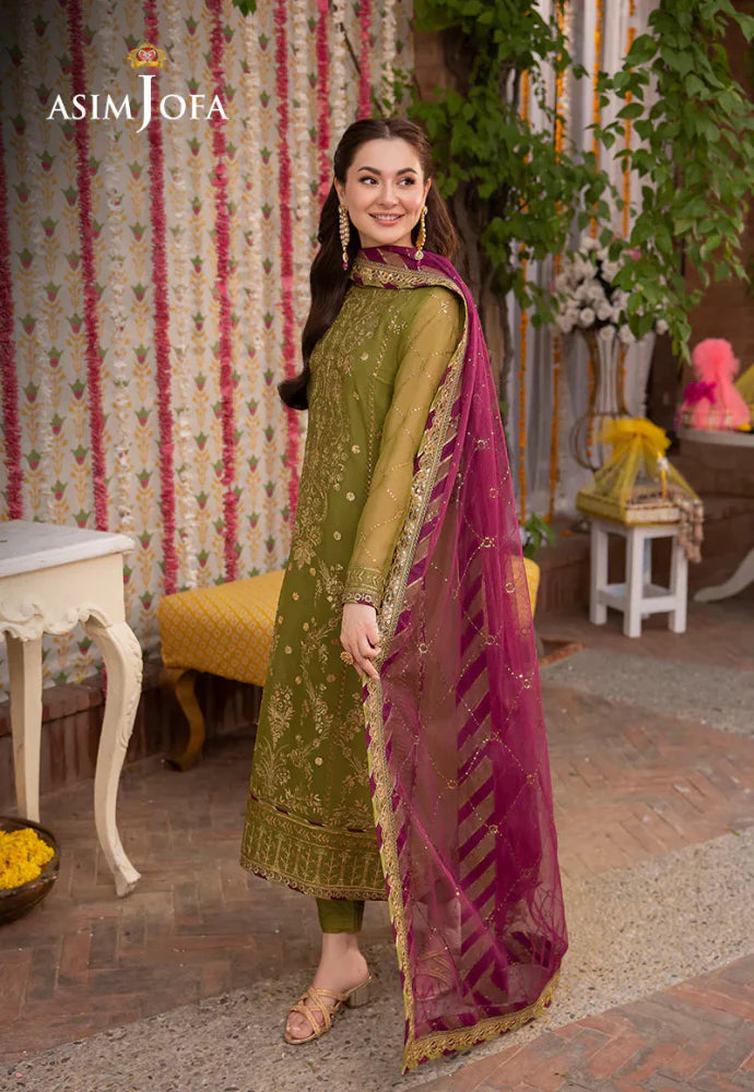 Lawn 3PC Embroidered With Chiffon Embroidered Dupatta - 5020 - Sapphire Studios