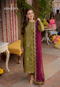 Lawn 3PC Embroidered With Chiffon Embroidered Dupatta - 5020 - Sapphire Studios