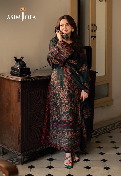 Lawn 3PC Embroidered With Chiffon Embroidered Dupatta - 5084 - Sapphire Studios