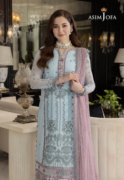 Lawn 3PC Embroidered With Chiffon Embroidered Dupatta - 5156 - Sapphire Studios