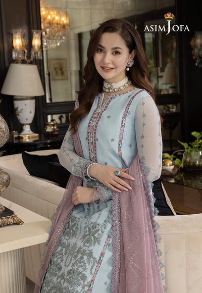 Lawn 3PC Embroidered With Chiffon Embroidered Dupatta - 5156 - Sapphire Studios