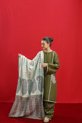 Lawn 3PC Embroidered with Digital Printed Dupatta - 1047 - Sapphire Studios