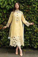Lawn - 3PC Embroidered with Digital printed Dupatta - 5134 - Sapphire Studios