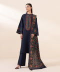 Lawn - 3PC Embroidered with Digital Printed Jacquard Dupatta - 5116 - Sapphire Studios