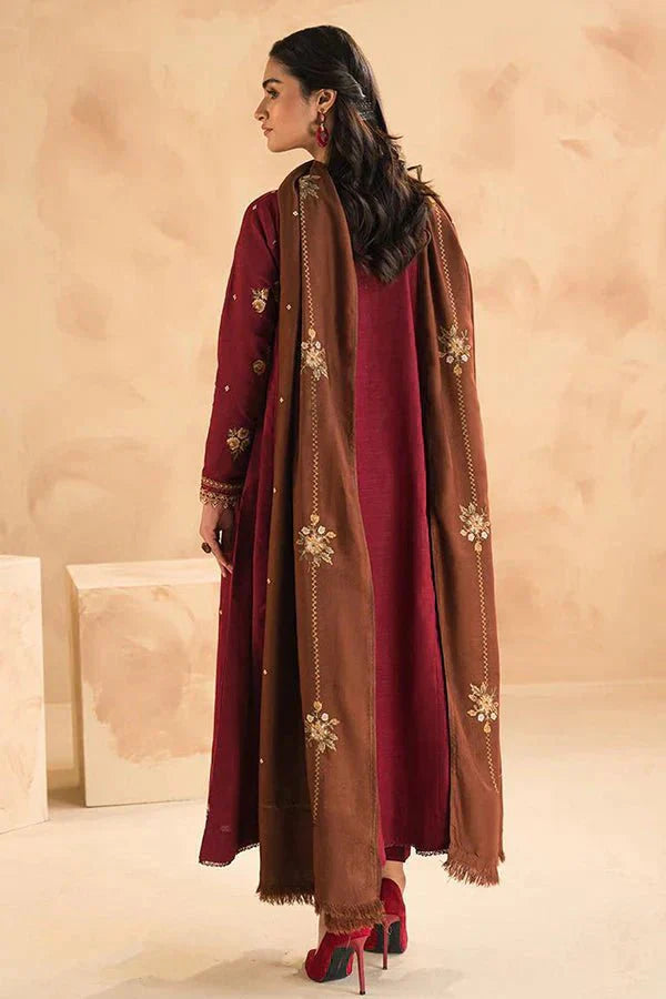 Lawn 3PC Embroidered With Lawn Embroidered Dupatta - 5179 - Sapphire Studios