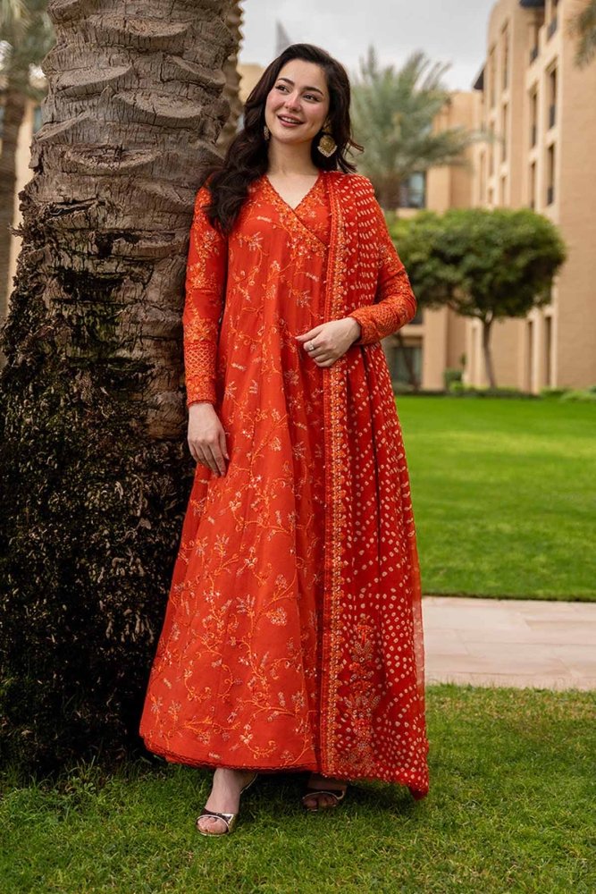 Lawn - 3PC Sequence Embroidered With Digital Printed Jacquard Dupatta - 5301 - Sapphire Studios