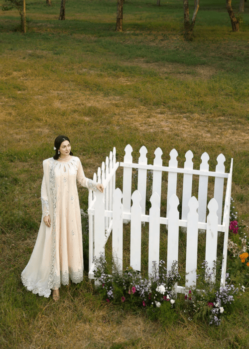 Lawn - 3PC Sequence Embroidered With Khadi Net Embroidered Dupatta - 5249 - Sapphire Studios
