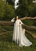 Lawn - 3PC Sequence Embroidered With Khadi Net Embroidered Dupatta - 5249 - Sapphire Studios